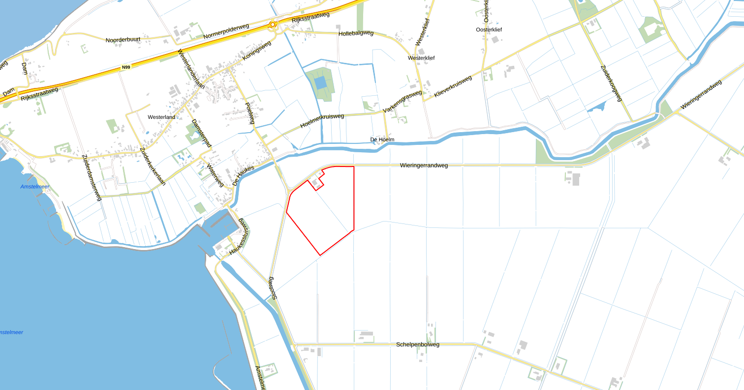 Pachtgronden IJsselmeerpolders 1.11.2026 – kavel 16 te Slootdorp